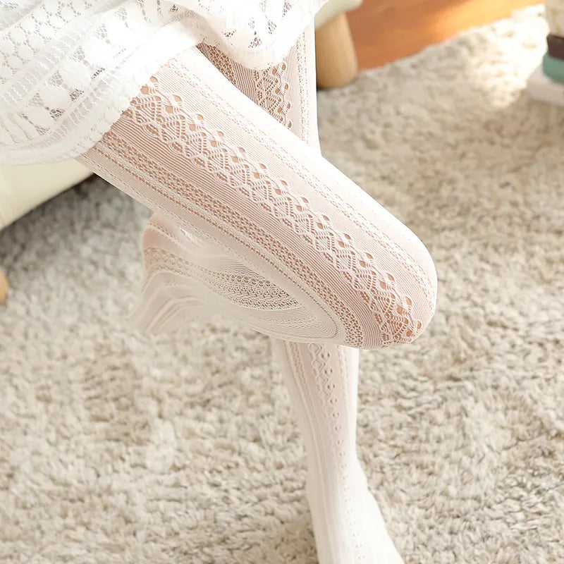 Allinna Lace Blossom Tights