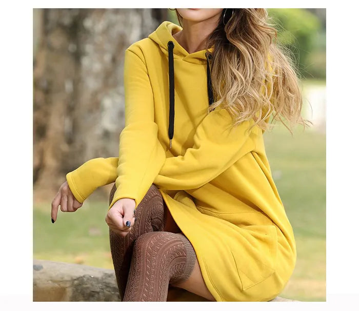 ComfyChic Hoodie Yellow