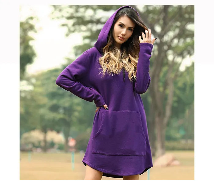 ComfyChic Hoodie Violet