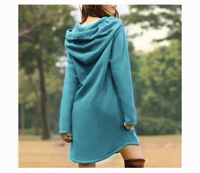 ComfyChic Hoodie Blue